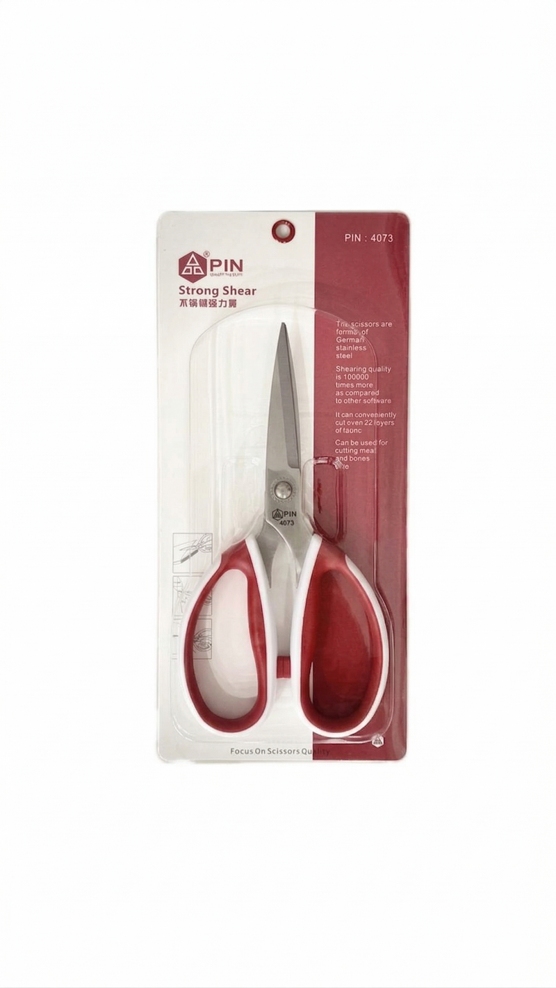 Geniş Saplı Kumaş Kesim Makası 7 inç - PIN-4073 (7")