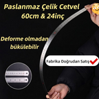 Çelik Cetvel 60cm