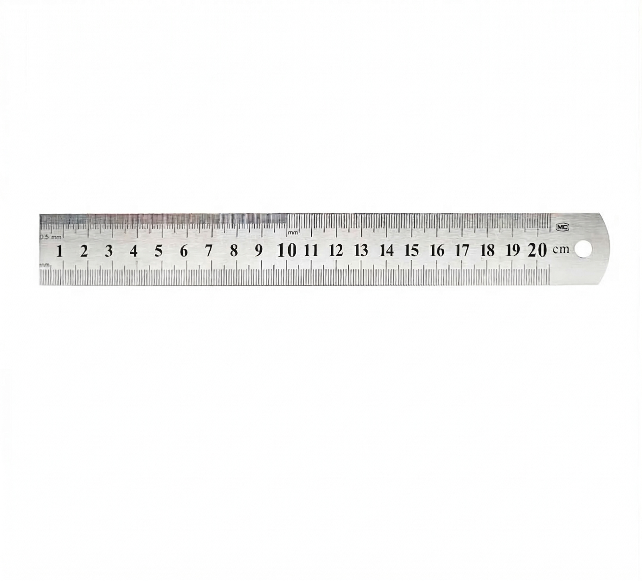 Çelik Cetvel 20cm