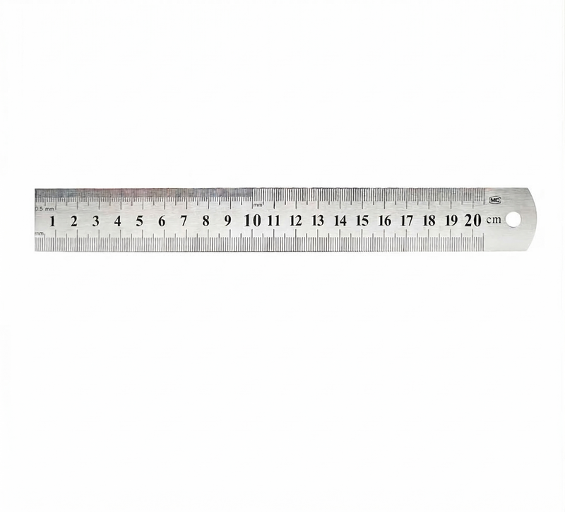 Çelik Cetvel 20cm