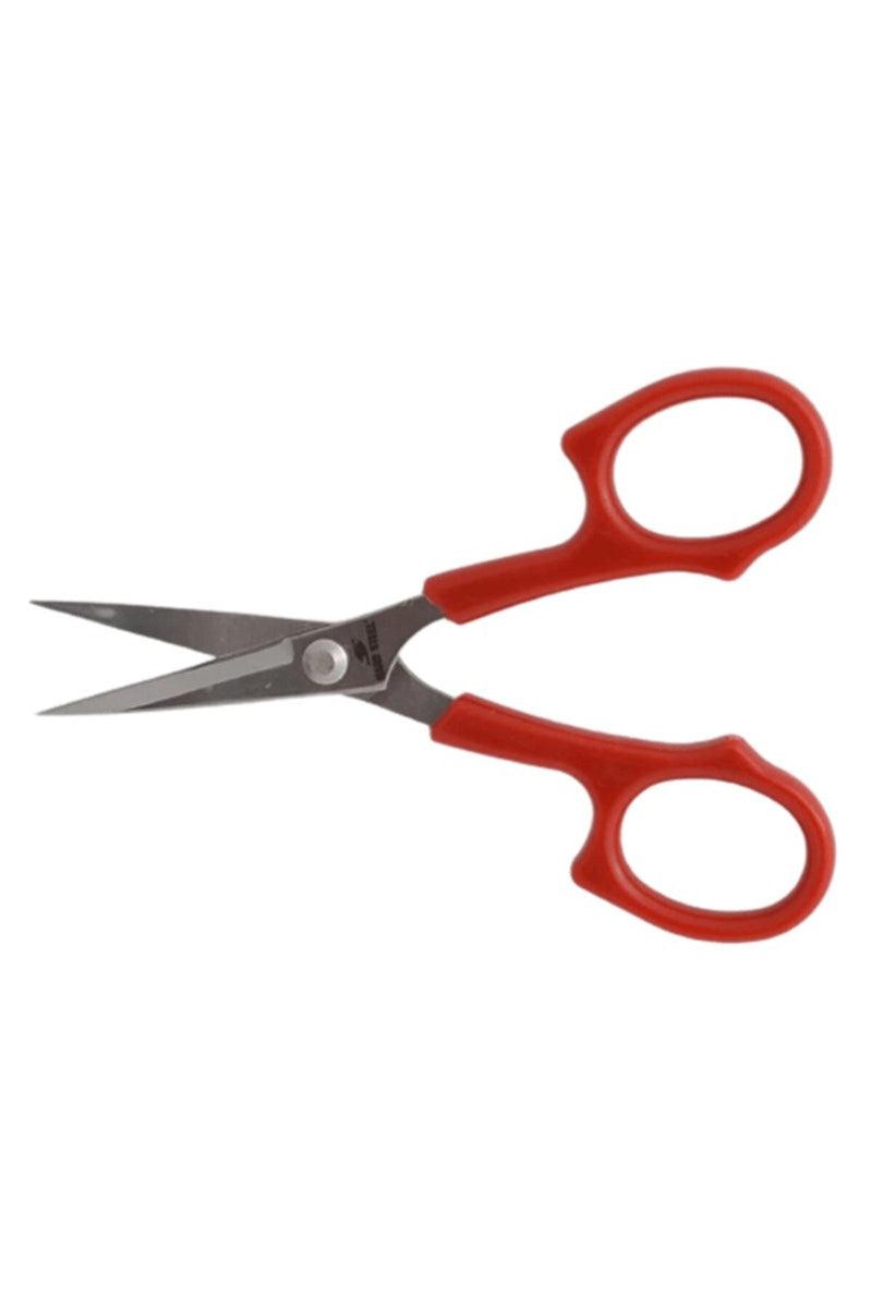 Plastik Saplı Eğri Nakış Makası (5.12 inç - 130mm) / HS-1553