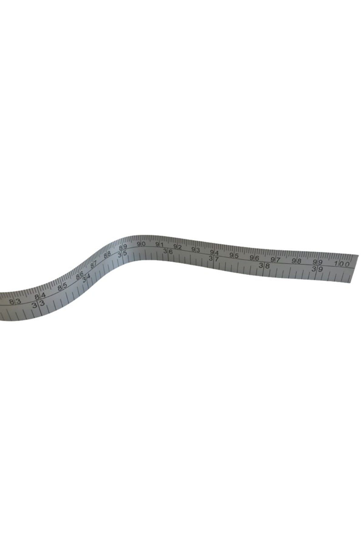 Makine Tabla Üstü Yapışkanlı Mezura 1 Metre