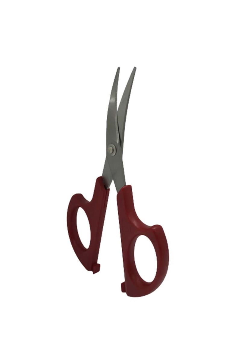 Plastik Saplı Eğri Nakış Makası (5.37 inç- 136.5mm) / HS-1673
