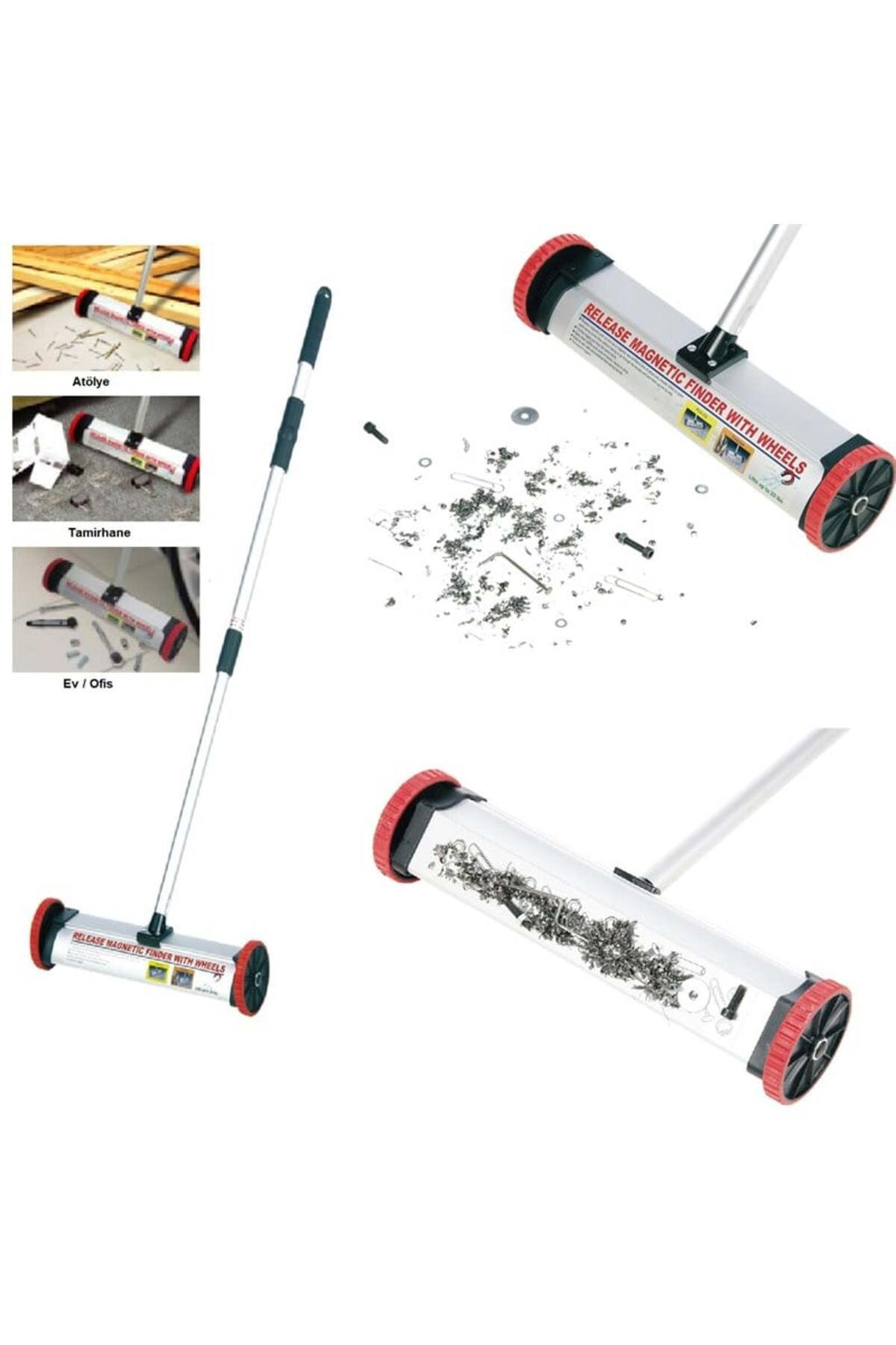Manyetik Metal Toplayıcı Süpürge / 11050105