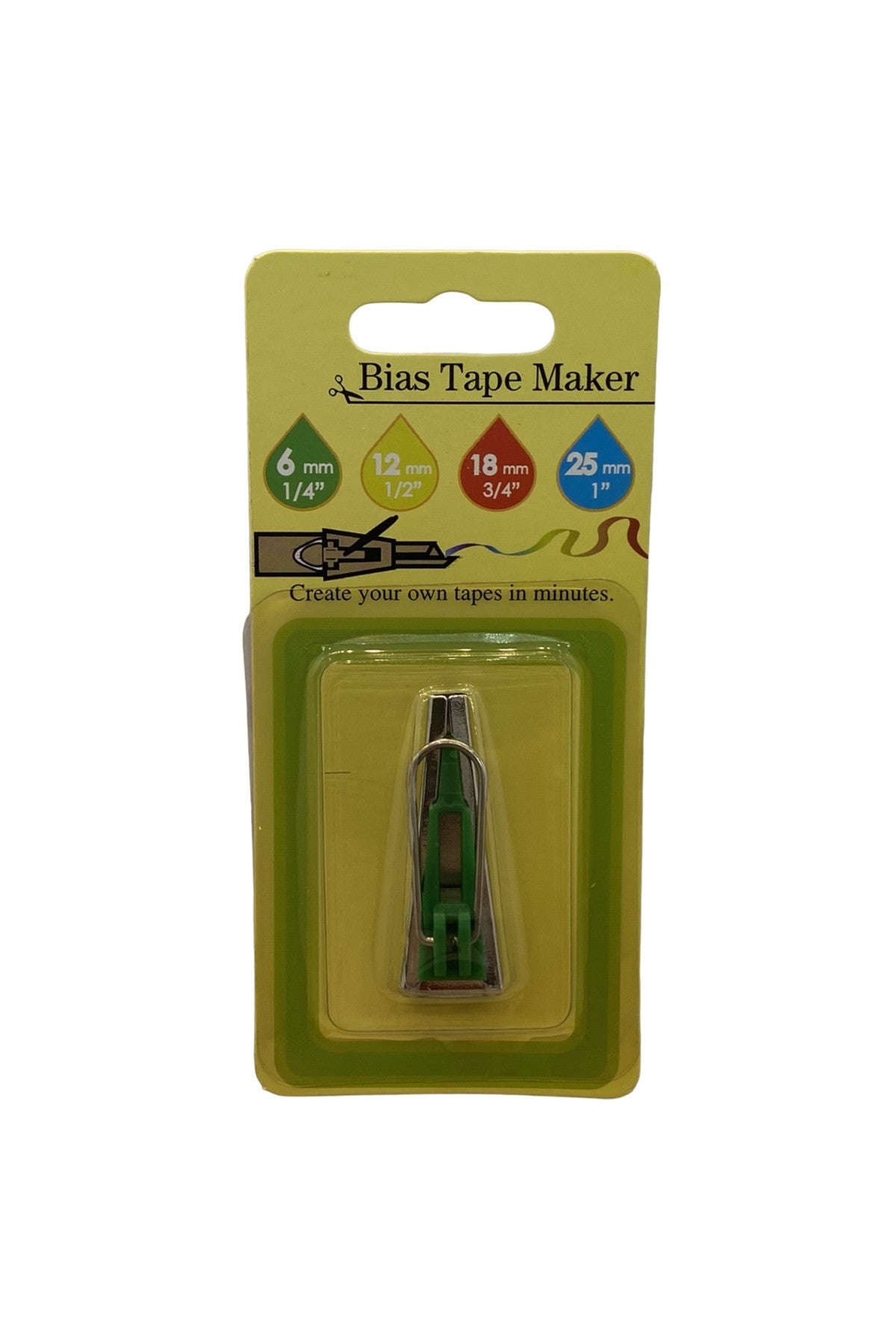 El Biye Kıvırma Aparatı 6mm Yeşil / LS-120 1/4
