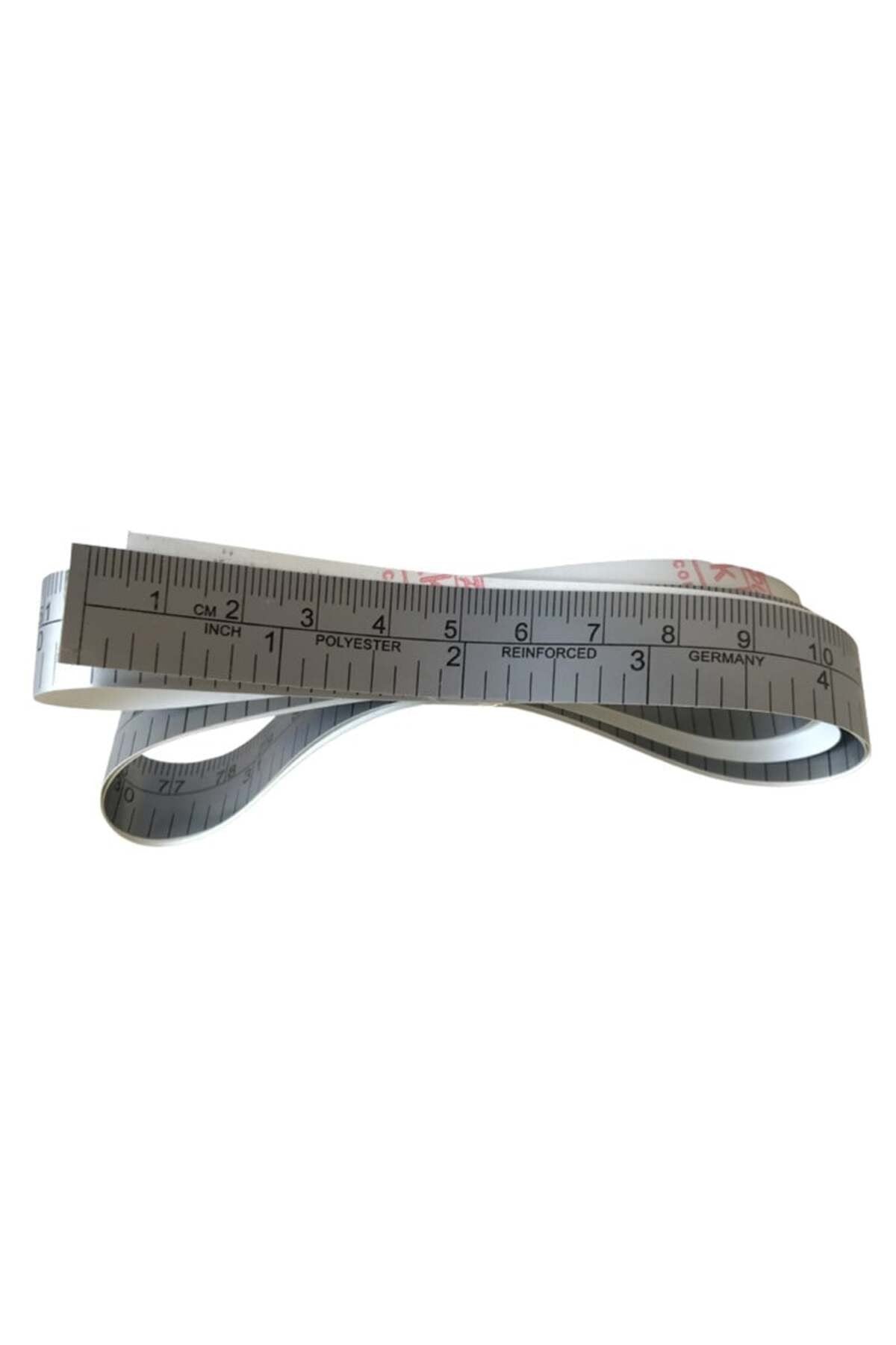Makine Tabla Üstü Yapışkanlı Mezura 1 Metre