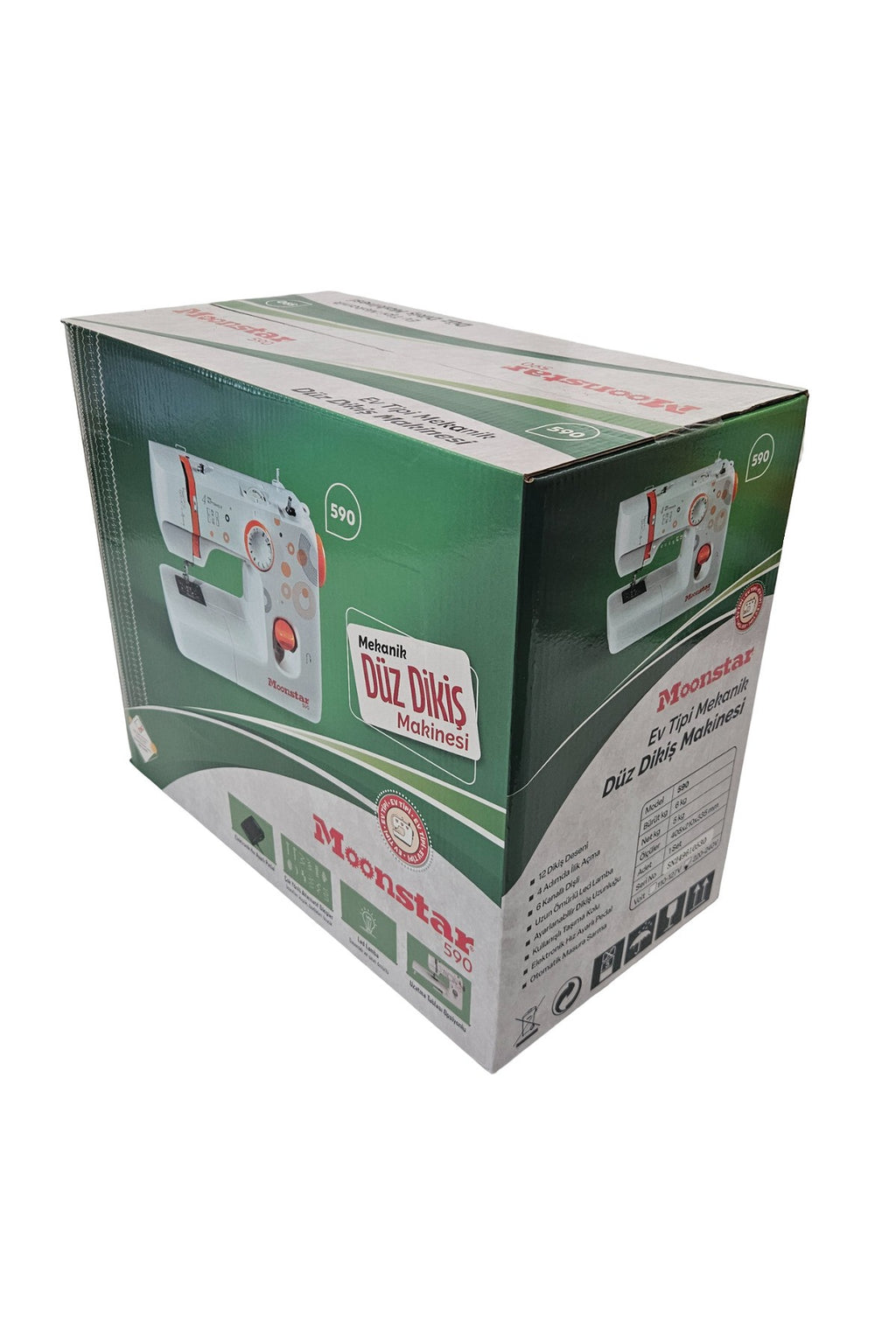 Ev Tipi Düz Dikiş Makinesi 12 Desenli / Model 590
