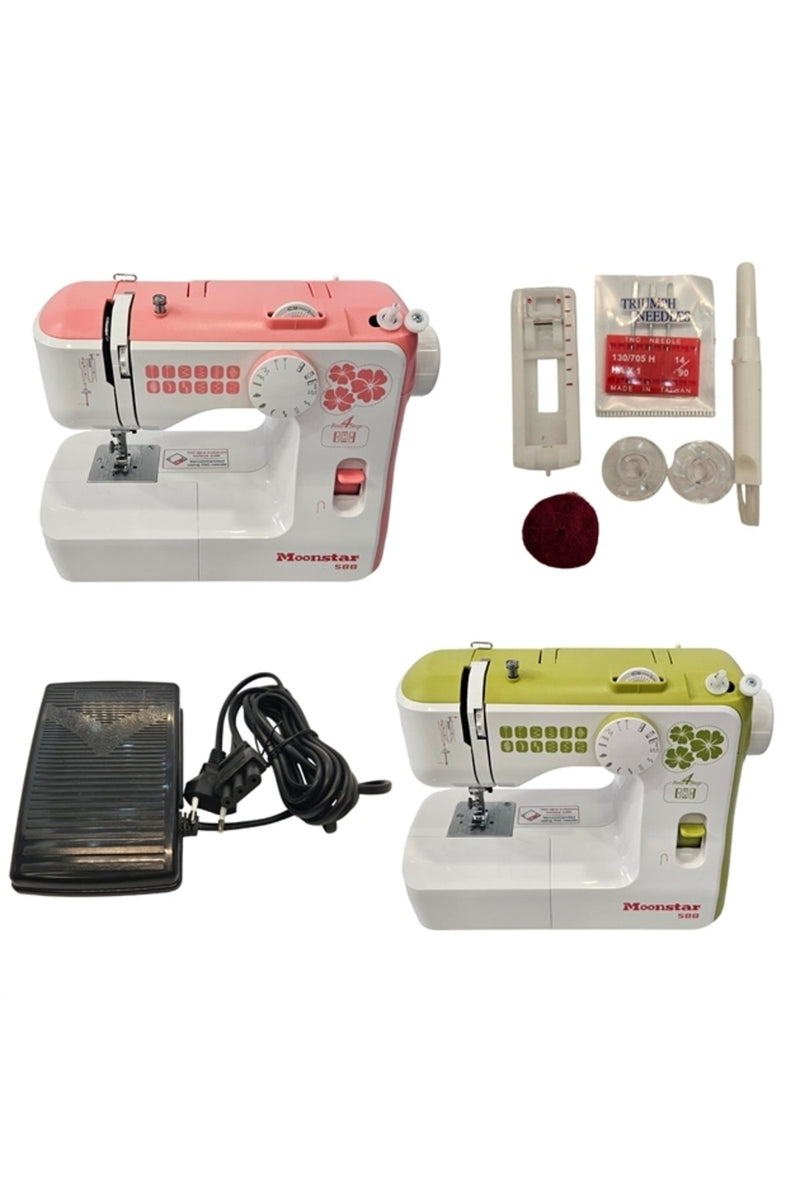 Ev Tipi Düz Dikiş Makinesi 12 Desenli / Model 588