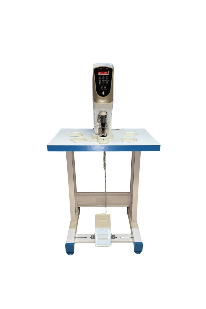 Elektronik Çıt Çıt Otomatik Pres Çakma Kuşgözü Makinesi / MZY-818T