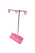 Ev Tipi Dikiş Makinesi Pembe Plastik Çardak Seti (Metal Borulu) / TS-500