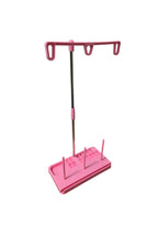 Ev Tipi Dikiş Makinesi Pembe Plastik Çardak Seti (Metal Borulu) / TS-500
